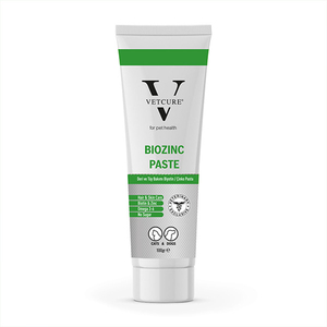 Vetcure Biozinc Kedi ve Köpek Deri ve Tüy Destekleyici Paste 100 gr - Thumbnail