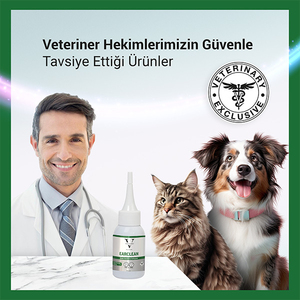 Vetcure Ear Clean Kedi ve Köpek Kulak Temizleme Solüsyonu 50 ML - Thumbnail