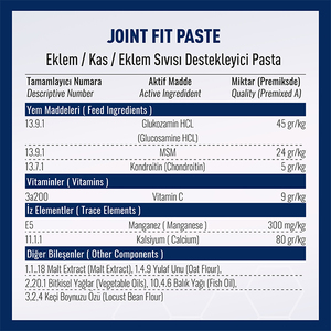 Vetcure Joint Fit Kedi ve Köpek Eklem ve Kas Destekleyici Paste 100 gr - Thumbnail