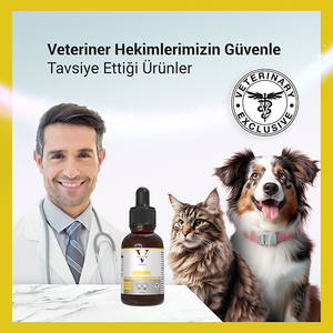 Vetcure Urinary Kedi ve Köpek Akut ve Kronik İdrar Yolu Sağlığı Destekleyici Likit 50 ML - Thumbnail