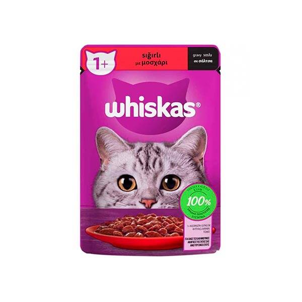 Whiskas Sığır Etli Kedi Yaş Maması 85 gr