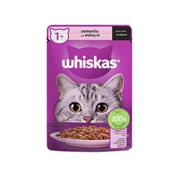 Whiskas Somonlu Kedi Yaş Maması 85 gr