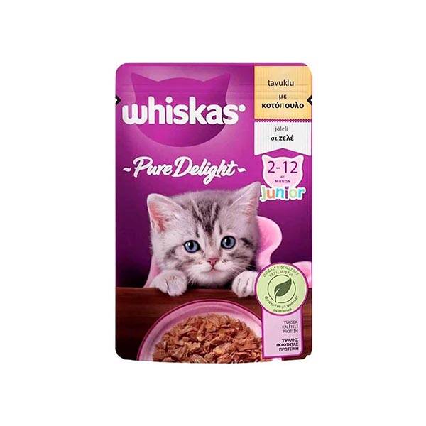 Whiskas Tavuk Etli Yavru Kedi Yaş Maması 85 gr