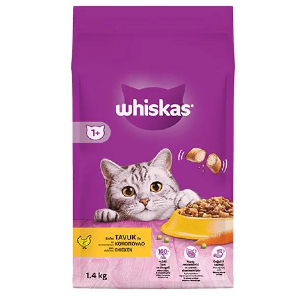 Whiskas Tavuklu Kedi Maması 1.4 kg